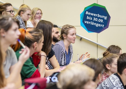 Studierende in einem Hörsaal