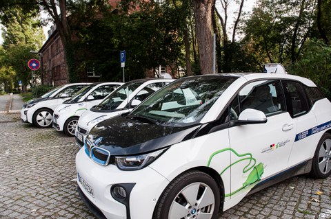 Electric Cars at the TU Campus