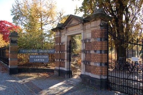 Gate of the Botanical Garden Dresden