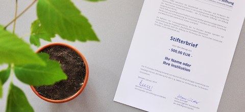 Patenbaum Stifterbrief