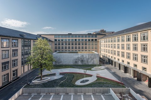 Foto vom Neubau für das cfaed