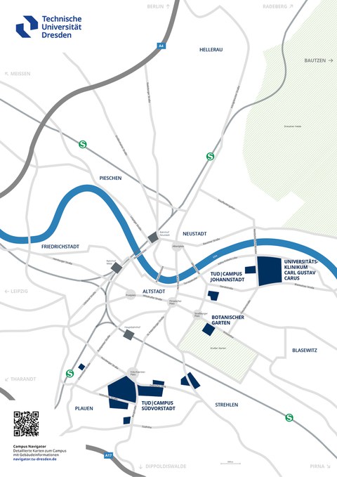 Campusplan-Stadt deutsch