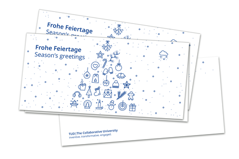 Weihnachtskarte_Weihnachtsbaum Grafik weiß