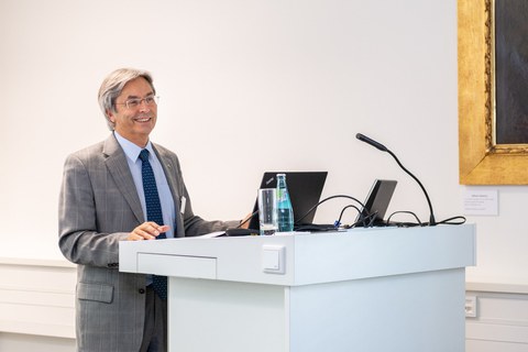 The Rector of TU Dresden, Prof. Hans Müller-Steinhagen