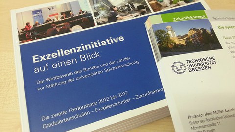 DFG-Broschüre ExIni auf eine Blick