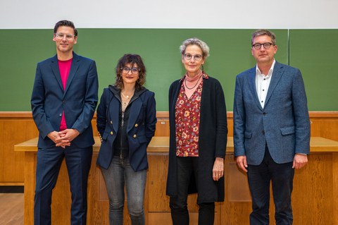 Prof. Lars Koch, Prof.in Orit Halpern, Prof.in Ursula M. Staudinger, Prof. Christian Prunitsch