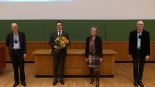 Prof. Carsten Timm, Prof. Alexey Chernikov, Prof.in Ursula M. Staudinger, Prof. Matthias Vojta