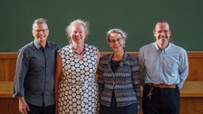 Prof.  Michael Schroeder, Prof.in Catherina G. Becker, Prof.in Ursula M. Staudinger, Prof. Federico Calegari