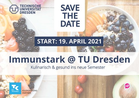 Save the Date Immunstark @ TUD