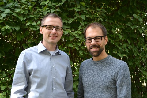 Stefan Kluge (l.) und Jochen Richter verstärken seit Kurzem das UGM-Team
