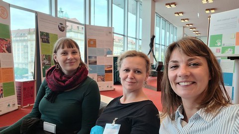 Green Office, TUUWI und Integrale bei der Vernissage der Landesausstellung BNE Sachsen