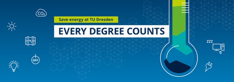 Banner "Every degree counts"