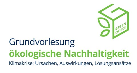 Logo der Grundvorlesung ökologische Nachhaltigkeit