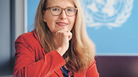 Foto von Edeltraud Günther, Professorin für Nachhaltigkeitsmanagement und Betriebliche Umweltökonomie an der TU Dresden, leitet seit 2018 UNU-FLORES, ein Institut der Universität der Vereinten Nationen in Dresden.