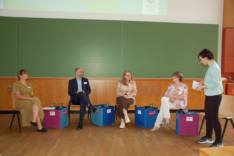 Talkrunde anlässlich des EMAS Jubiläums