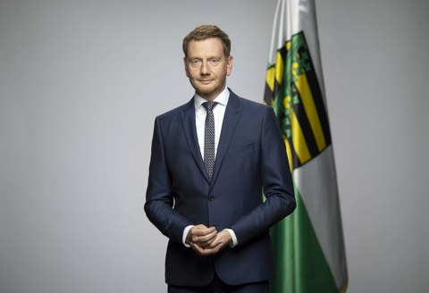 Porträtfoto MP Sachsen Michael Kretschmer