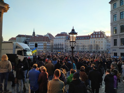 Demonstration Neumarkt