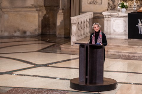 13. Februar 2022 Rektorin spricht in der Kreuzkirche