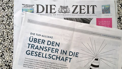 Titelseite der Beilage