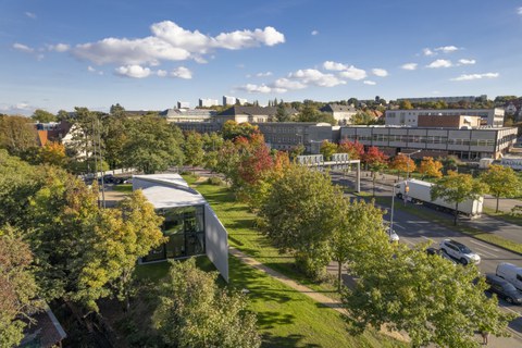 Campus der TU Dresden