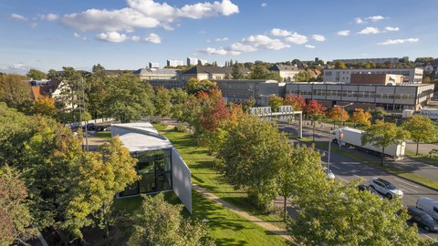 Campus der TU Dresden