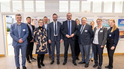 Besuch Staatsminister Sebastian Gemkow und Christian Piwarz