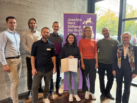 Group photo of the 2025 “innovate! academy” scholarship recipients