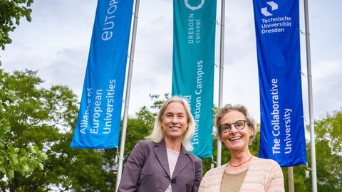Mitglieder der TUD feierten gemeinsam den erfolgreichen Abschluss des Markenprozesses.