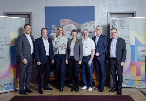 Representatives of the founding companies (board of trustees) of Network Energy Talents e. V.