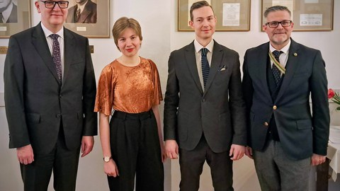 Prof. Niels Modler, Jessica Flecks, Dr. Daniel Eisele, Sven Spielvogel 