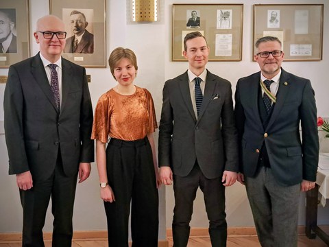 Prof. Niels Modler, Jessica Flecks, Dr. Daniel Eisele, Sven Spielvogel 