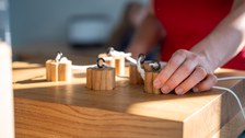 Exponat in der Ausstellung „Die Zukunft des Riechens“.
