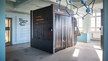 Exponat in der Ausstellung „Die Zukunft des Riechens“