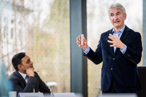 Delegation aus Indien besucht die TUD