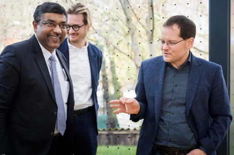 Delegation aus Indien besucht die TUD