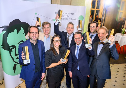 The awardees of the Alexander von Humboldt professorships. 