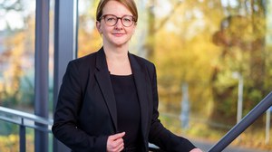 Porträtaufnahme einer Frau.