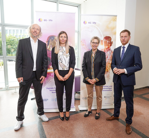 Prof Fitzek, Sarah Franke, Prof. Staudinger, Michael Kretschmer