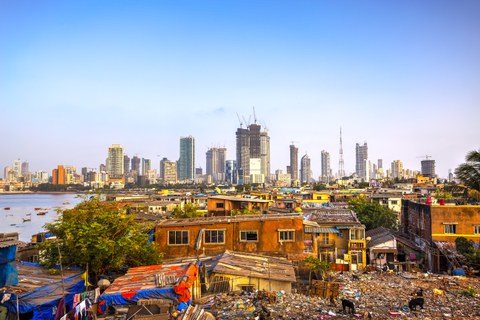 Slum von Mumbai