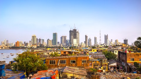 Slum von Mumbai