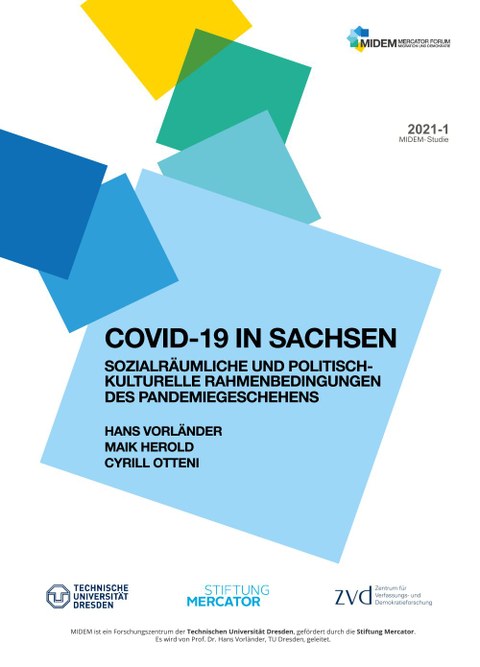 Deckblatt der COVID-Studie von MIDEM