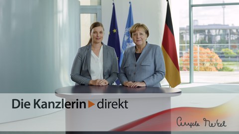 Die Kanzlerin direkt