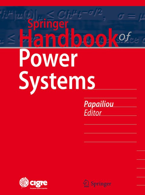 Cover des Handbuchs Power Systems vom Springer Verlag.