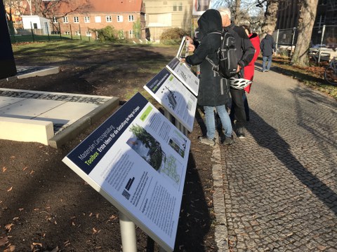 Musterfläche Campusgestaltung