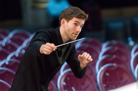 Filip Paluchowski, Dirigent des Uniorchesters