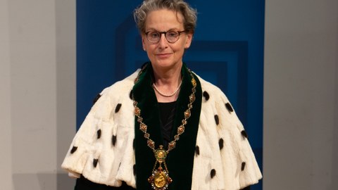 Die Rektorin der TU Dresden, Professorin Ursula M. Staudinger