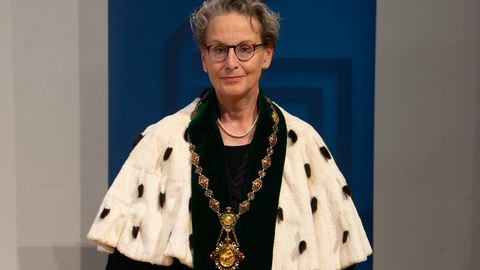 Die Rektorin der TU Dresden, Professorin Ursula M. Staudinger