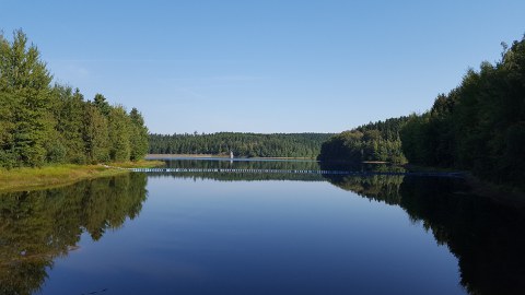 Trinkwassertalsperre Erzgebirge