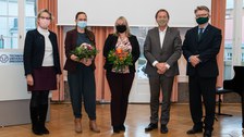 Gruppenfoto mit 5 Personen.