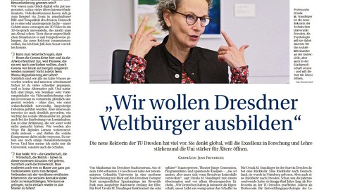 TUD-Beilage Sächsische Zeitung Oktober 2020